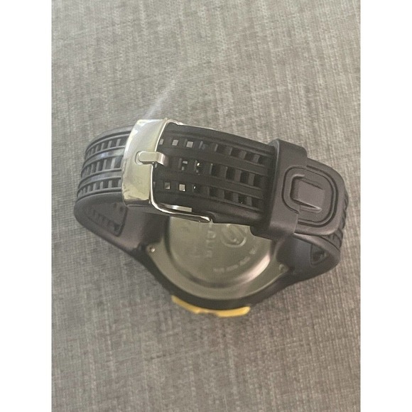 Soleus 10K Black Yellow Water Resistant Unisex Running Adjustable Watch - Picture 4 of 7